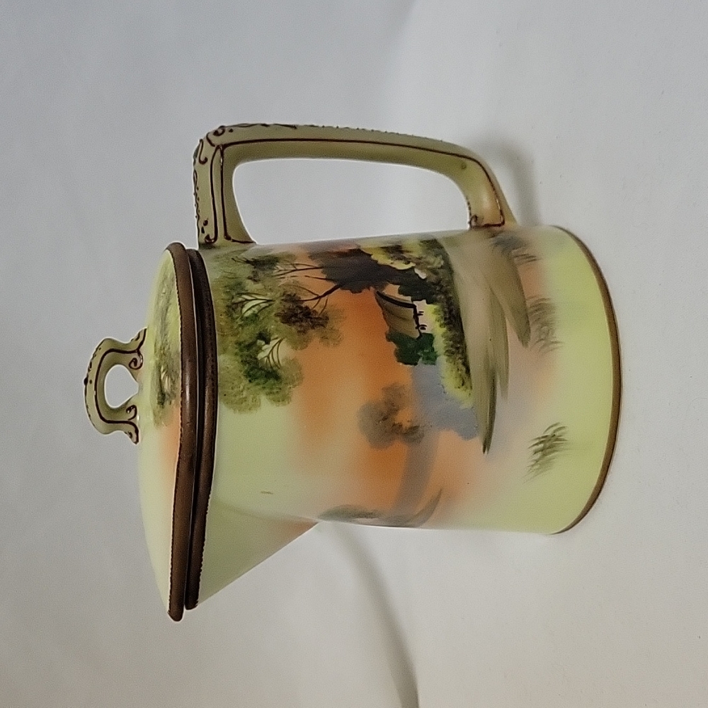 Nippon Hand Painted Tea Pot, Vintage